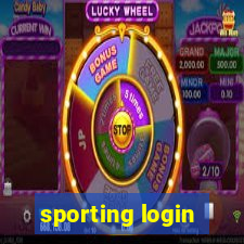 sporting login